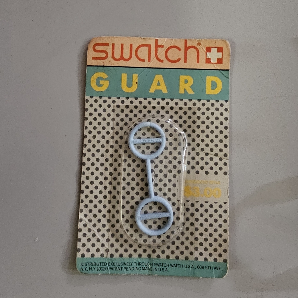 Swatch Light Blue Watch Guard